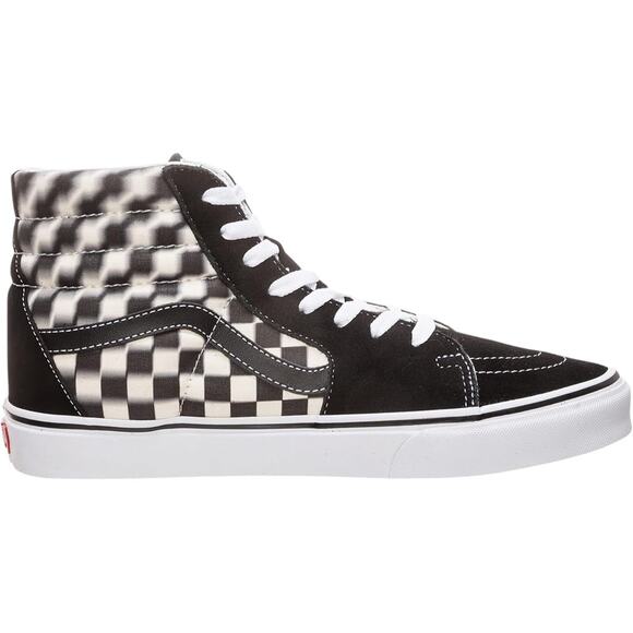 VANS SK8 Hi Blur Checkerboard/Black Classic Unisex Skate Shoes Size 8 M, 9.5 W main image 8